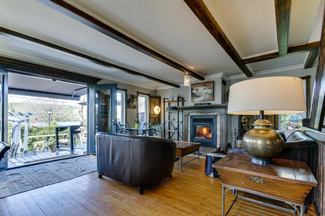 Le Petit Manoir Spa Et Vue Sur Riviere St Maurice Grandes Piles Exterior photo