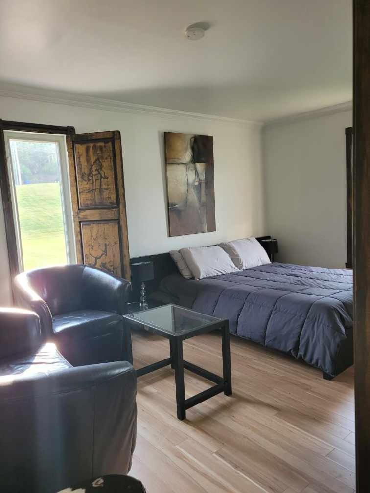Le Petit Manoir Spa Et Vue Sur Riviere St Maurice Grandes Piles Exterior photo